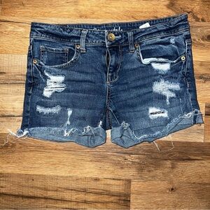 Y2K Aeropostale Midi denim shorts